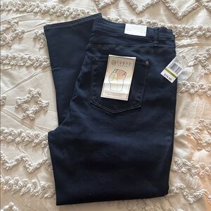 Women's Dark Blue Jeans